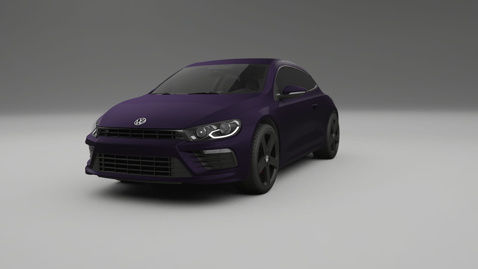 VW Scirocco R III Filme de Proteção de Pintura TPU | VIOLET PPF de Mudança de Cor – Kit Completo Pré-Cortado