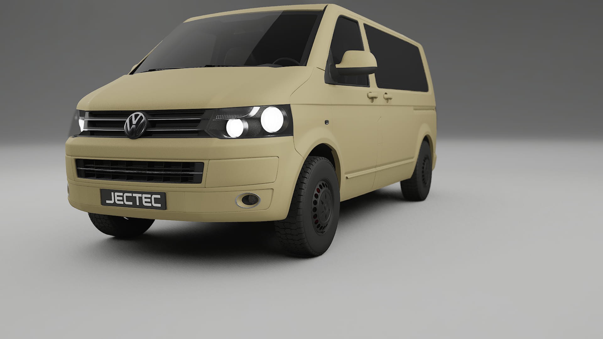 VW Transporter T5 Caravelle Filme de Proteção de Pintura TPU | SAND PPF de Mudança de Cor – Kit Completo Pré-Cortado