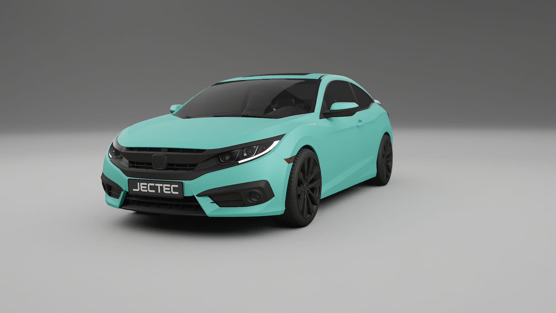 Honda Civic coupe prefacelift pre LCI Filme de Proteção de Pintura TPU | FROST PPF de Mudança de Cor – Kit Completo Pré-Co
