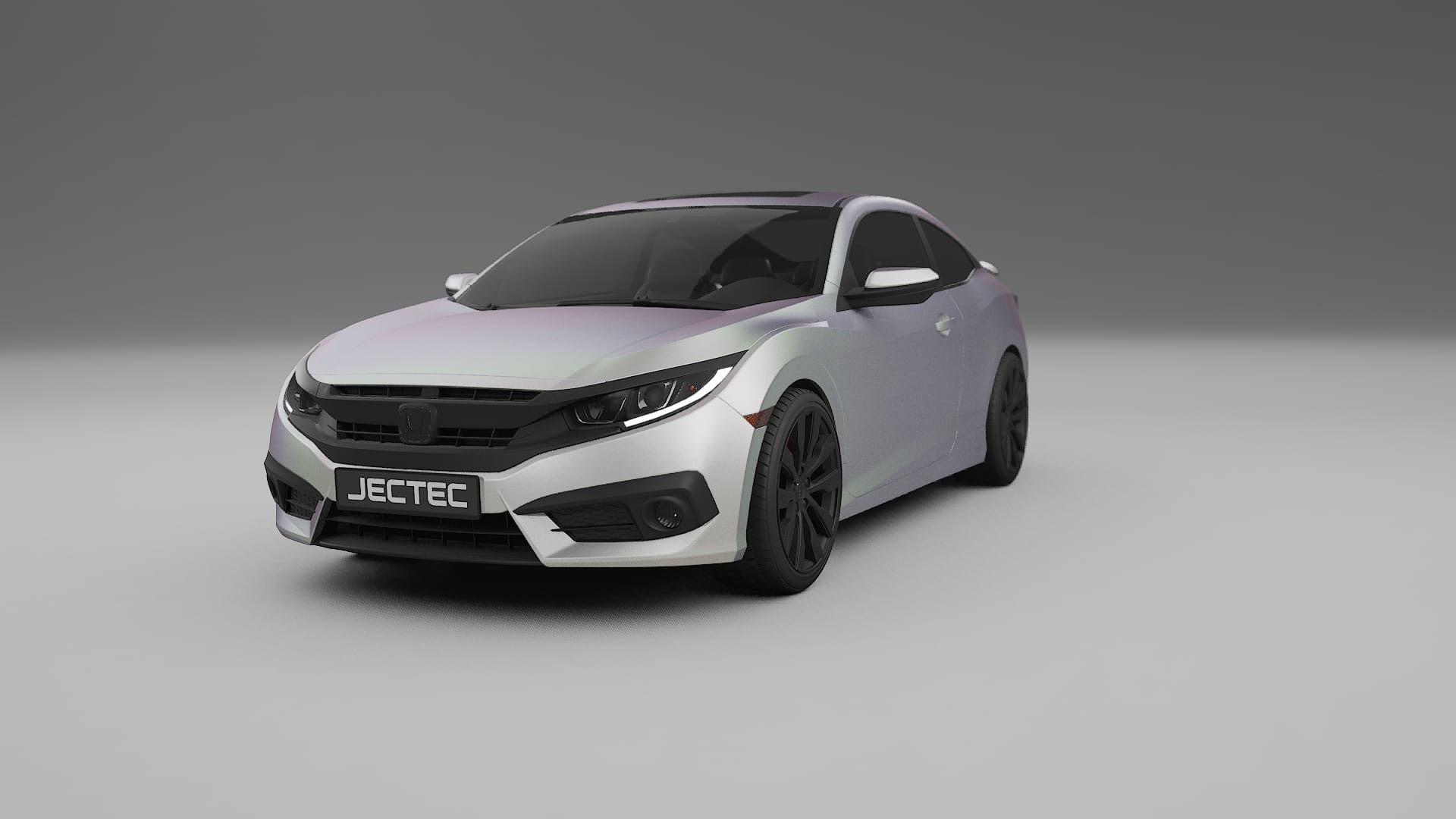 Honda Civic coupe prefacelift pre LCI Filme de Proteção de Pintura TPU | NEBULA PPF de Mudança de Cor – Kit Completo Pré-C