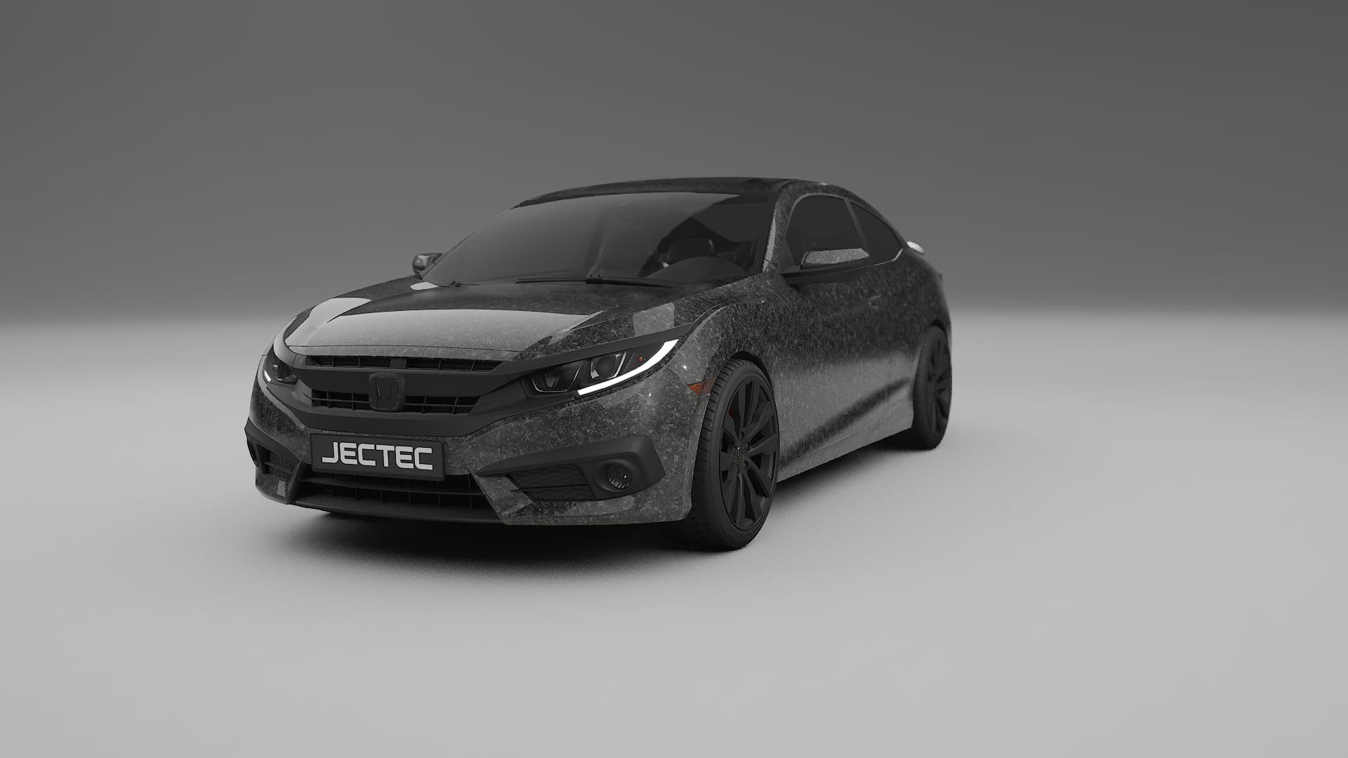 Honda Civic coupe prefacelift pre LCI Filme de Proteção de Pintura TPU | FORGED S PPF de Mudança de Cor – Kit Completo Pré