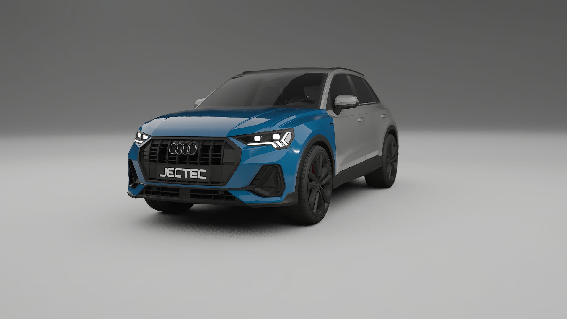 Película de Proteção de Pintura Audi Q3 S-Line F3 | CrystalGuard TPU Transparente PPF Kit de Proteção Frontal