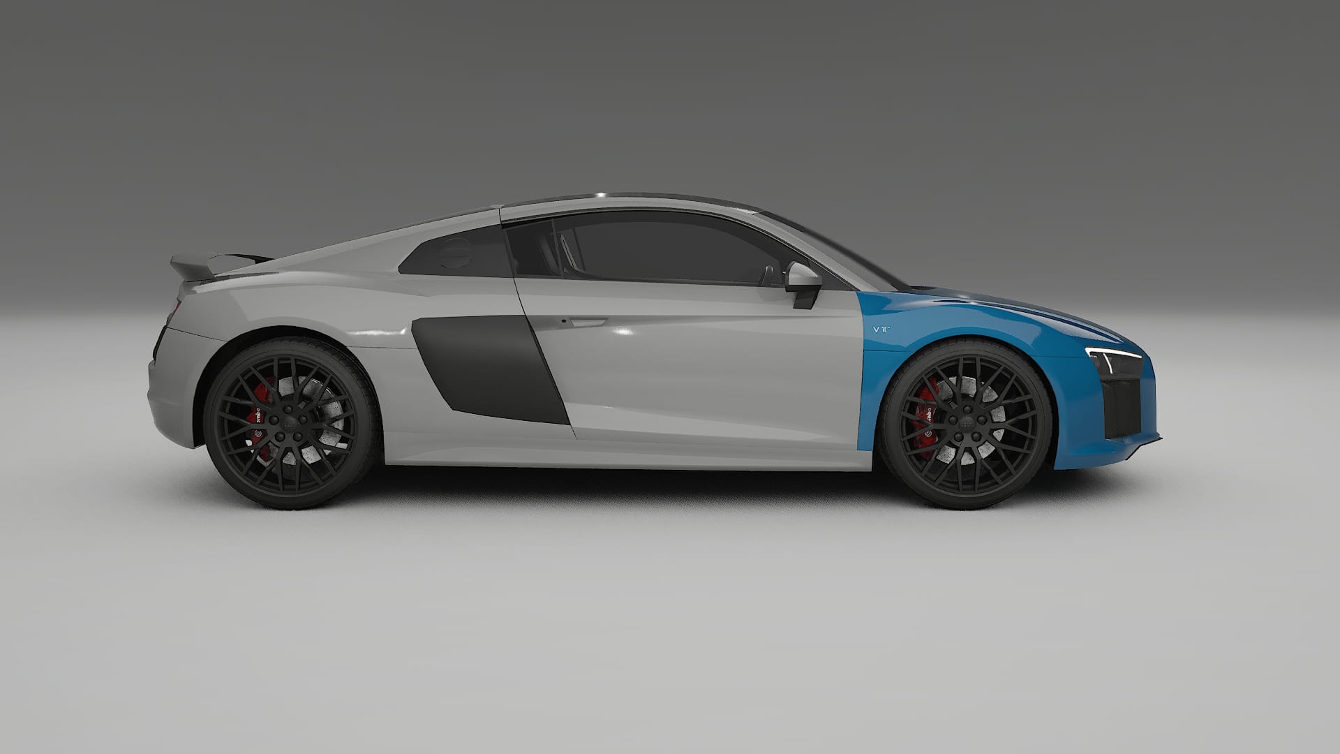Película de Proteção de Pintura Audi R8 typ-4S prefacelift pre-LCI | CrystalGuard TPU Transparente PPF Kit de Proteção Fron 2