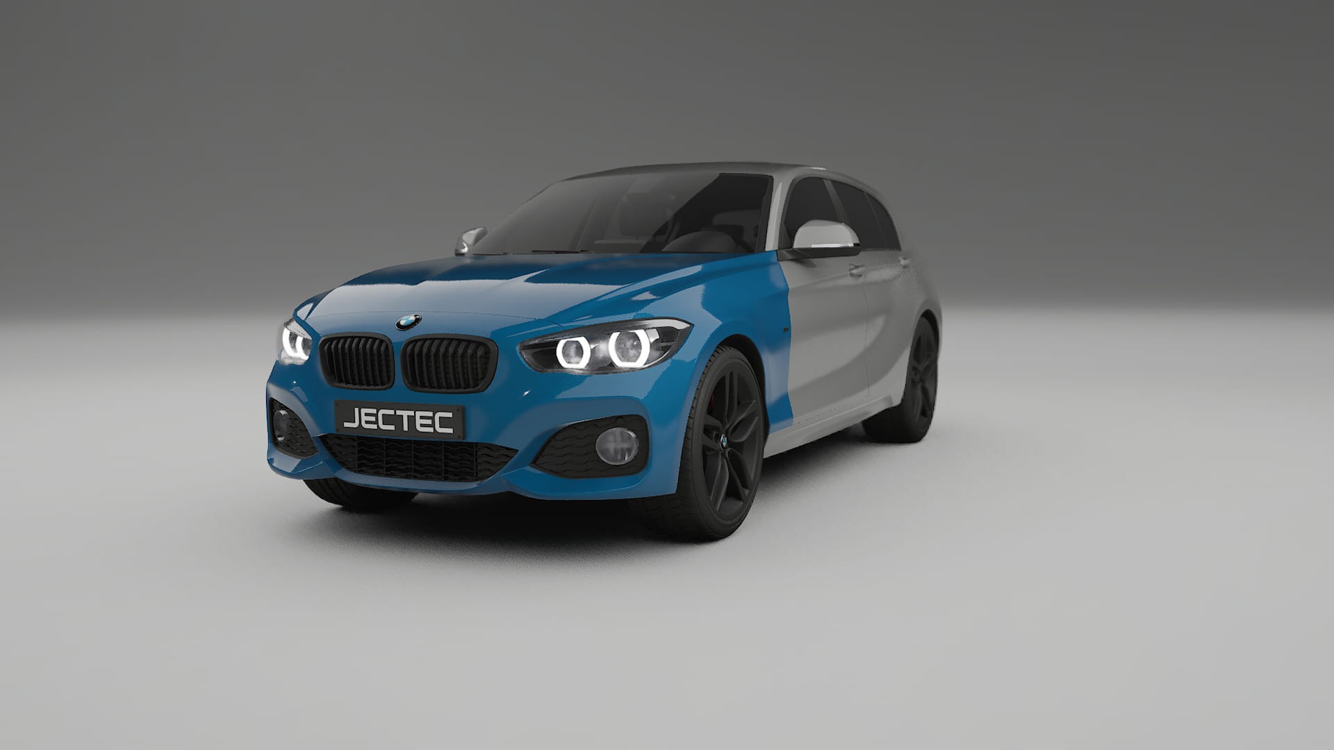 Película de Proteção de Pintura BMW 1 F20 facelift LCI | CrystalGuard TPU Transparente PPF Kit de Proteção Frontal