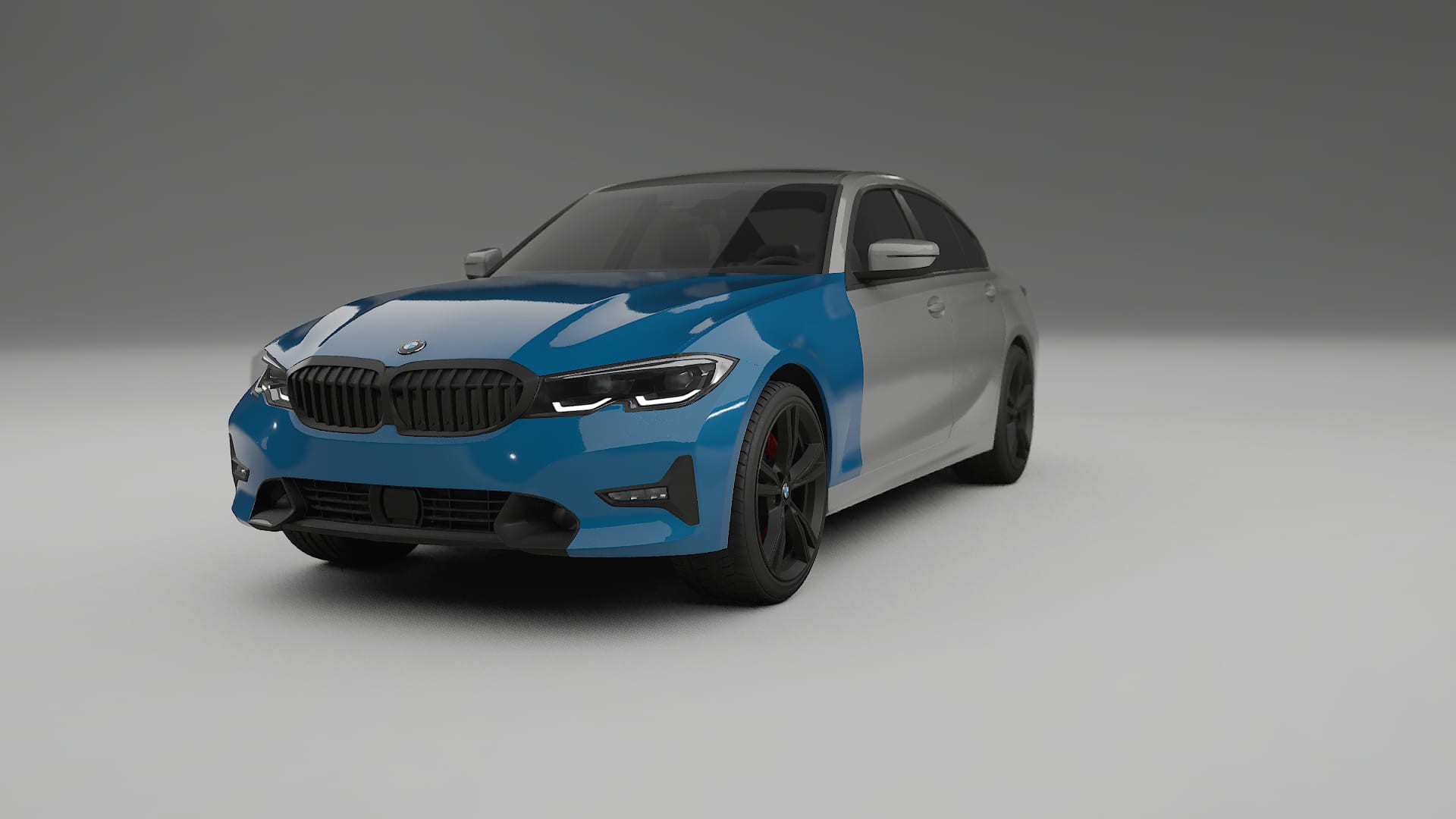 Película de Proteção de Pintura BMW 3 G20 prefacelift pre-LCI | CrystalGuard TPU Transparente PPF Kit de Proteção Frontal