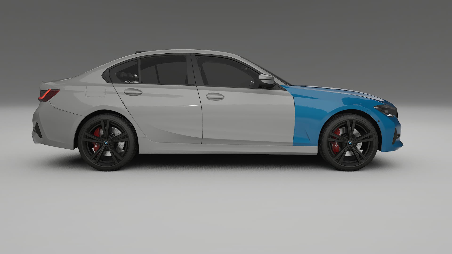 Película de Proteção de Pintura BMW 3 G20 prefacelift pre-LCI | CrystalGuard TPU Transparente PPF Kit de Proteção Frontal 2