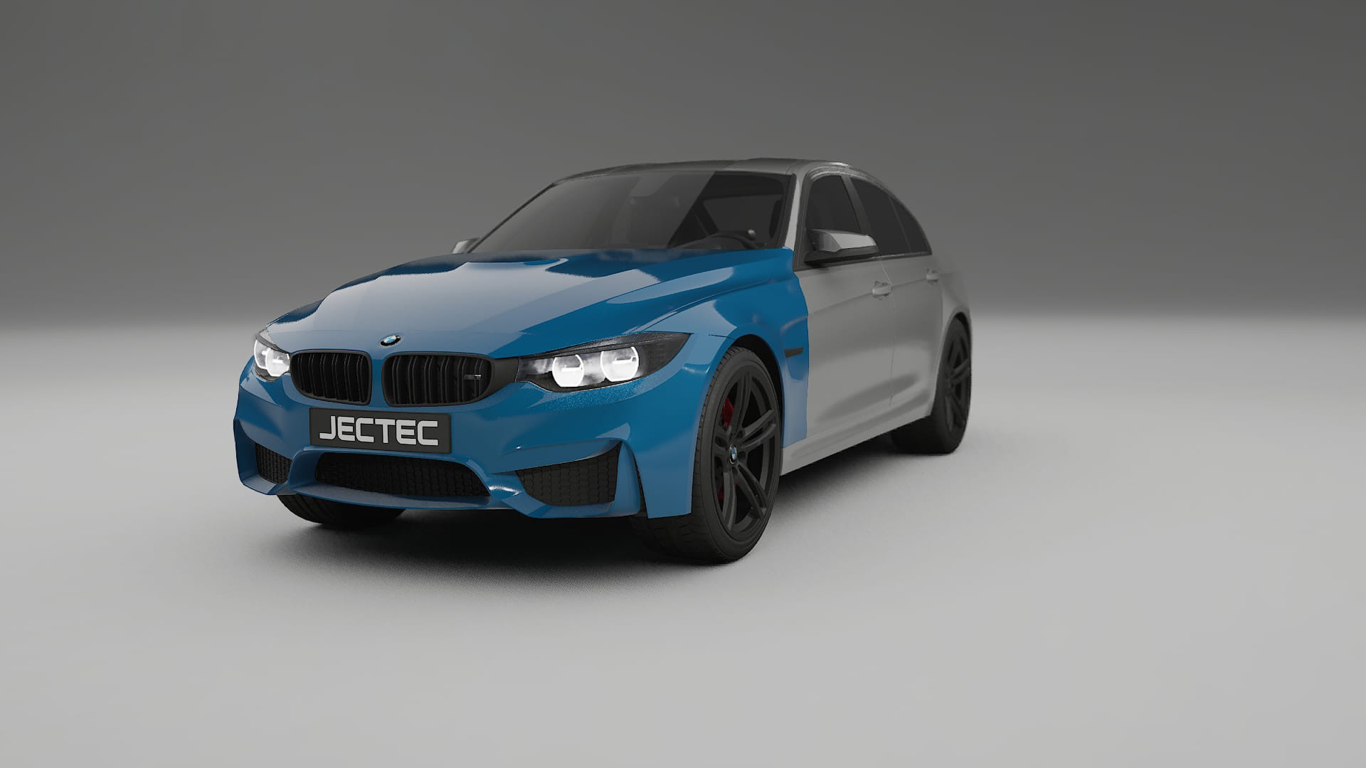 Película de Proteção de Pintura BMW M3 F80 | CrystalGuard TPU Transparente PPF Kit de Proteção Frontal