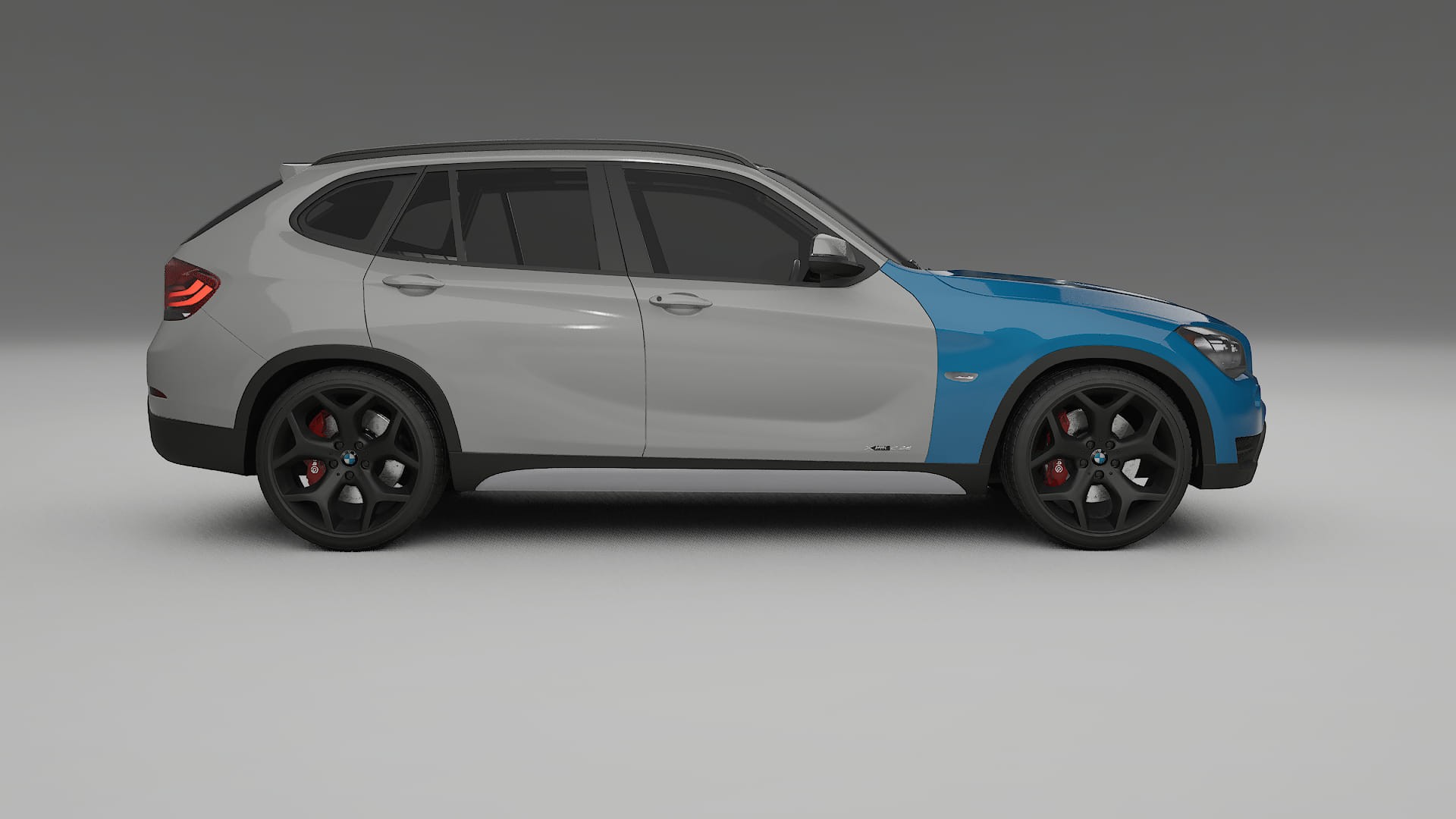 Película de Proteção de Pintura BMW X1 E84 | CrystalGuard TPU Transparente PPF Kit de Proteção Frontal