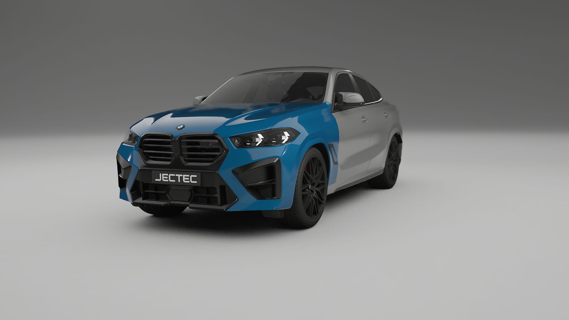 Película de Proteção de Pintura BMW X6 F96 Competition | CrystalGuard TPU Transparente PPF Kit de Proteção Frontal