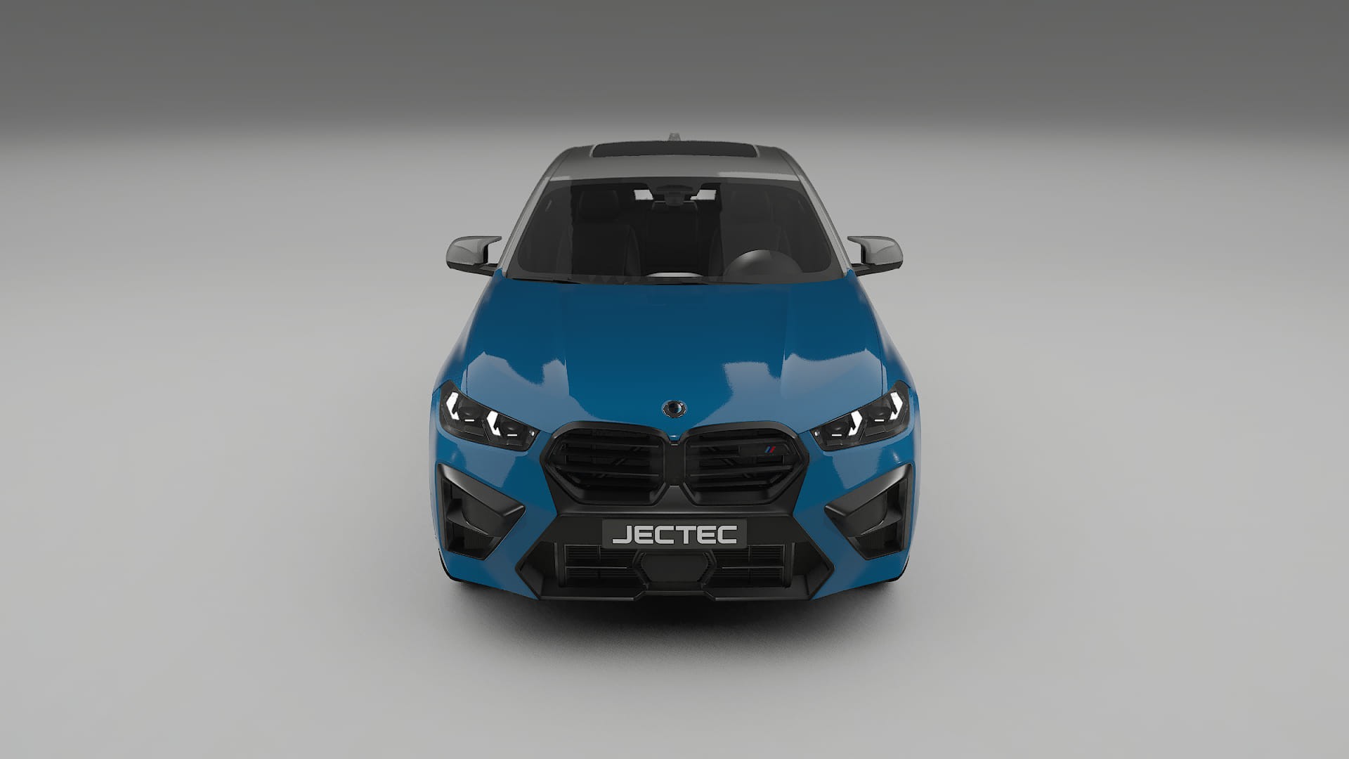 Película de Proteção de Pintura BMW X6 F96 Competition | CrystalGuard TPU Transparente PPF Kit de Proteção Frontal
