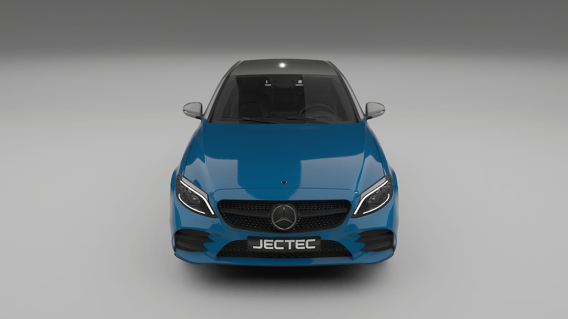 Película de Proteção de Pintura Mercedes C-Class W205 AMG sedan | CrystalGuard TPU Transparente PPF Kit de Proteção Frontal