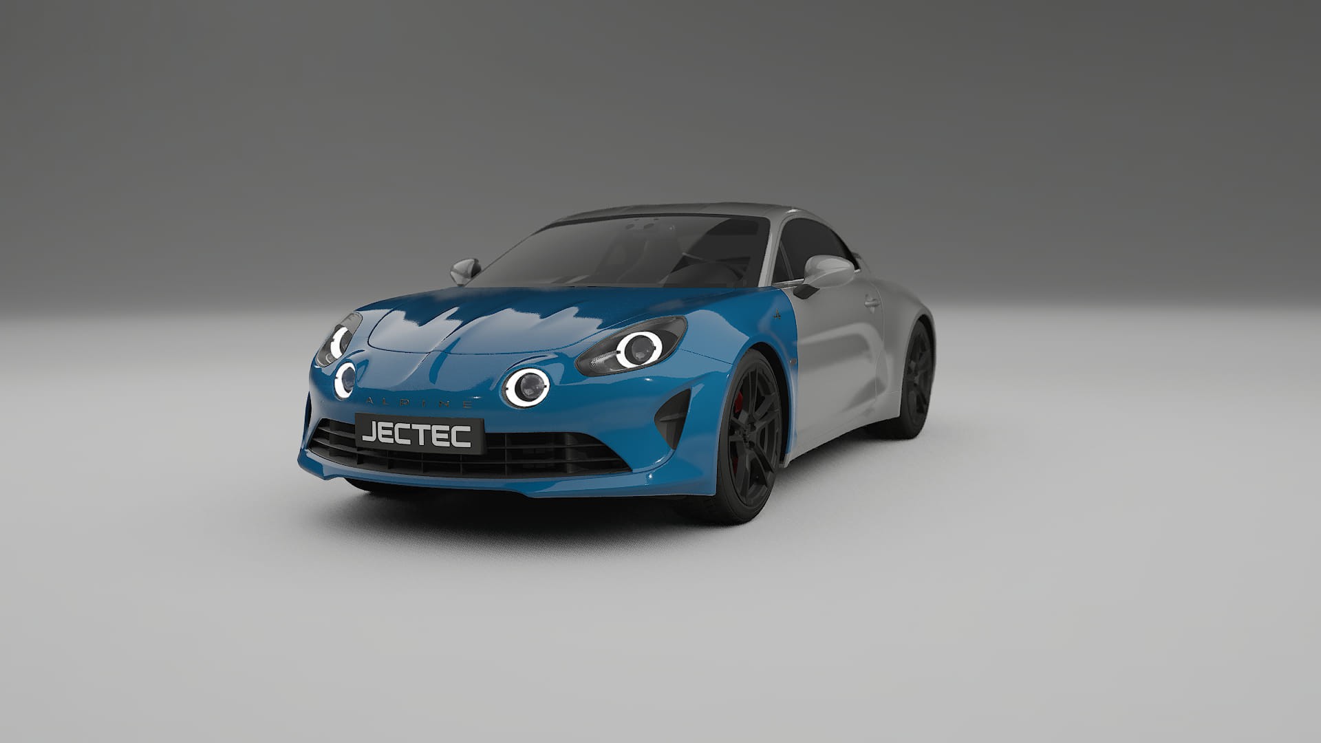 Película de Proteção de Pintura Renault Alpine A110 | CrystalGuard TPU Transparente PPF Kit de Proteção Frontal