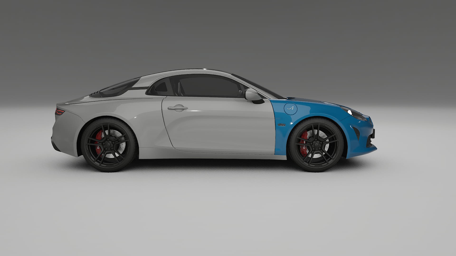Película de Proteção de Pintura Renault Alpine A110 | CrystalGuard TPU Transparente PPF Kit de Proteção Frontal 2