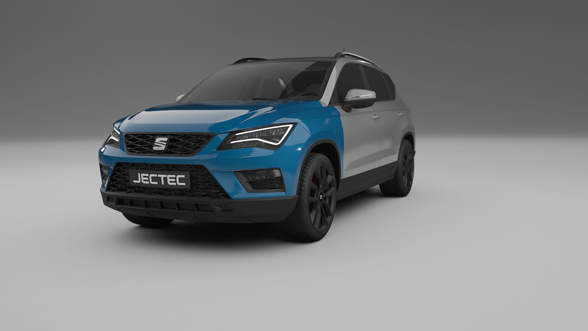 Película de Proteção de Pintura Seat Ateca KH7 | CrystalGuard TPU Transparente PPF Kit de Proteção Frontal