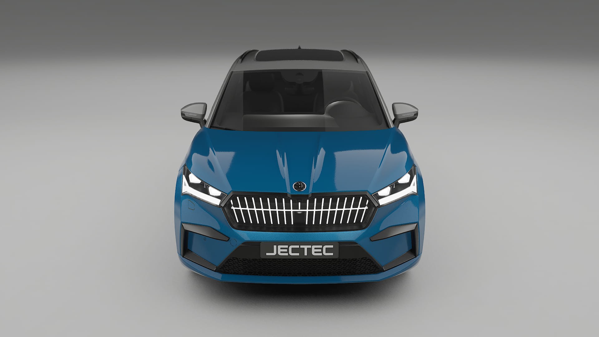 Película de Proteção de Pintura Škoda Enyaq MEB | CrystalGuard TPU Transparente PPF Kit de Proteção Frontal