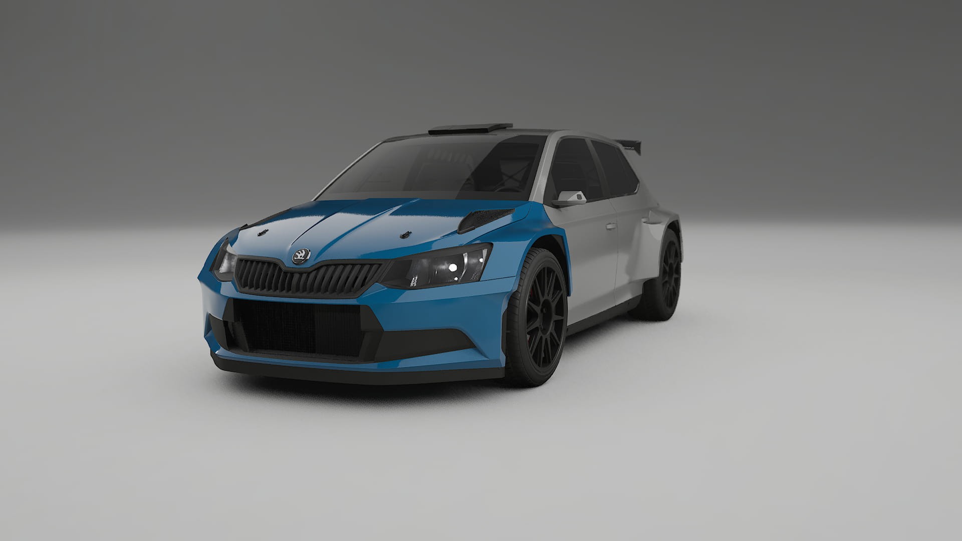 Película de Proteção de Pintura Škoda Fabia R5 6V | CrystalGuard TPU Transparente PPF Kit de Proteção Frontal