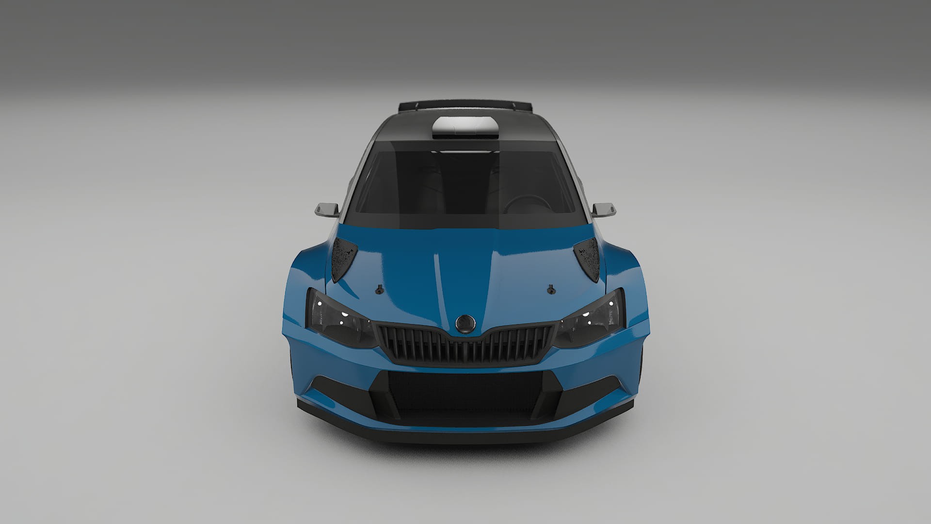 Película de Proteção de Pintura Škoda Fabia R5 6V | CrystalGuard TPU Transparente PPF Kit de Proteção Frontal