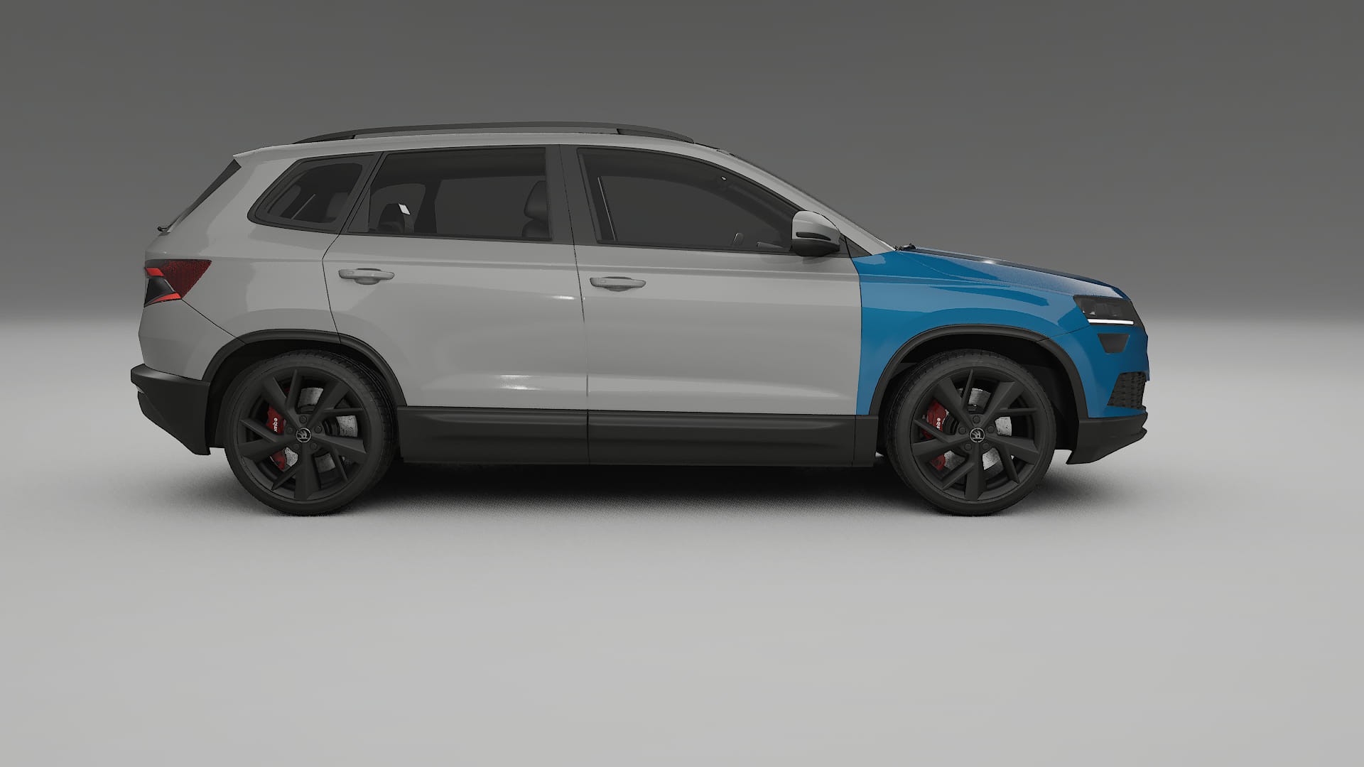 Película de Proteção de Pintura Škoda Karoq NU7 | CrystalGuard TPU Transparente PPF Kit de Proteção Frontal