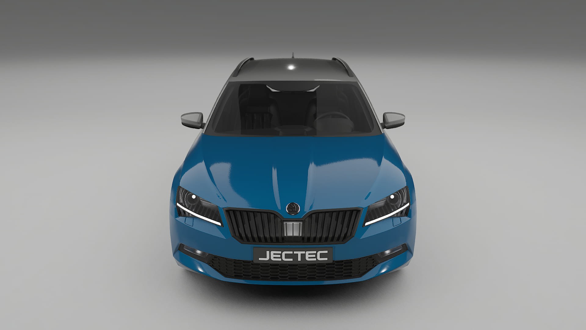 Película de Proteção de Pintura Škoda Superb B8 | CrystalGuard TPU Transparente PPF Kit de Proteção Frontal
