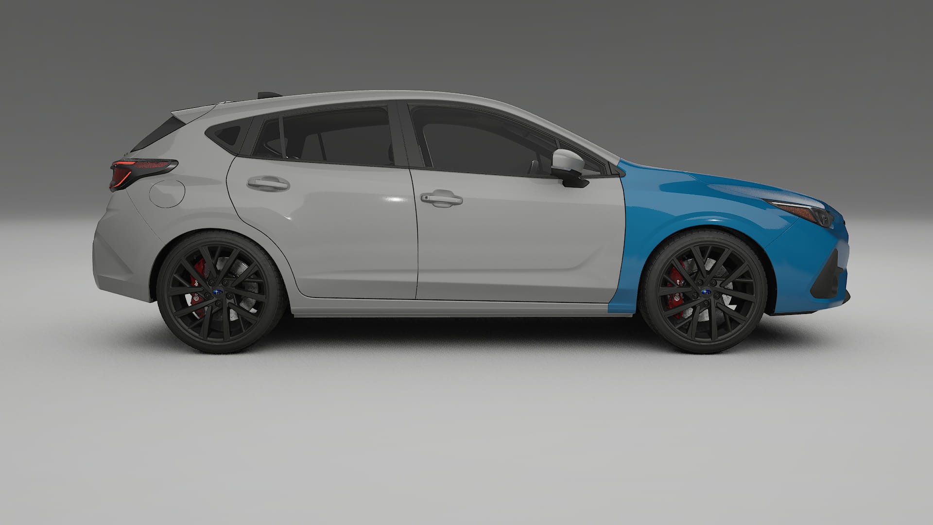 Película de Proteção de Pintura Subaru Impreza GU | CrystalGuard TPU Transparente PPF Kit de Proteção Frontal 2